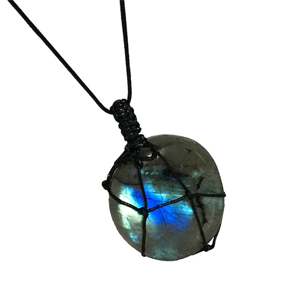 Moonlight Paraffin Rope Necklace