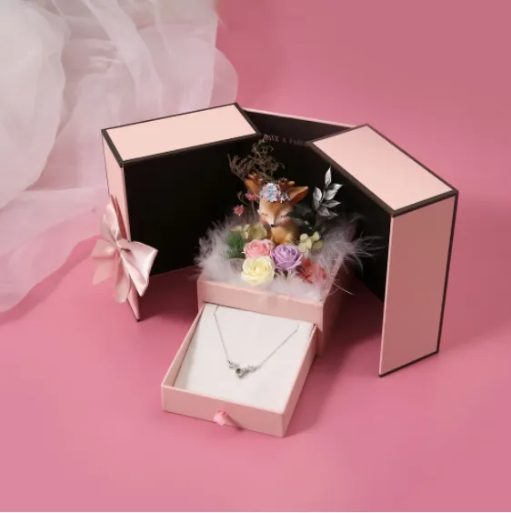 Flower Gift Box Tanabata Valentine's Day Gift Packaging Box