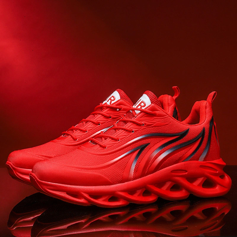 Large Size Men's Sports And Leisure Running Shoes Trend Low-Top Men Platform Shoes