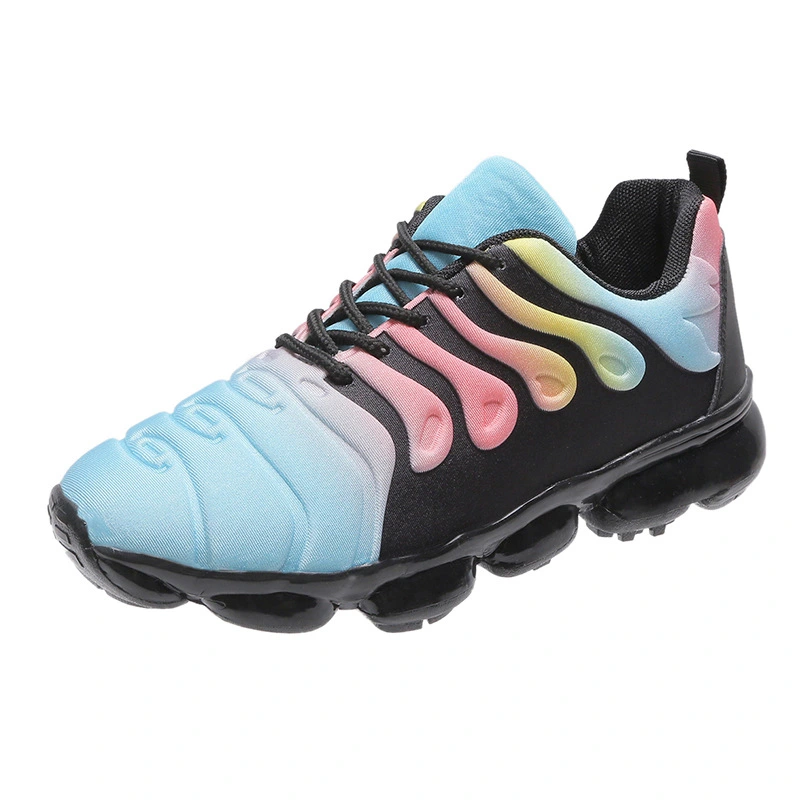 Colorful Single Shoes Stand Alone Large Size Casual Shoes Wholesale Lace-up Running Shoes