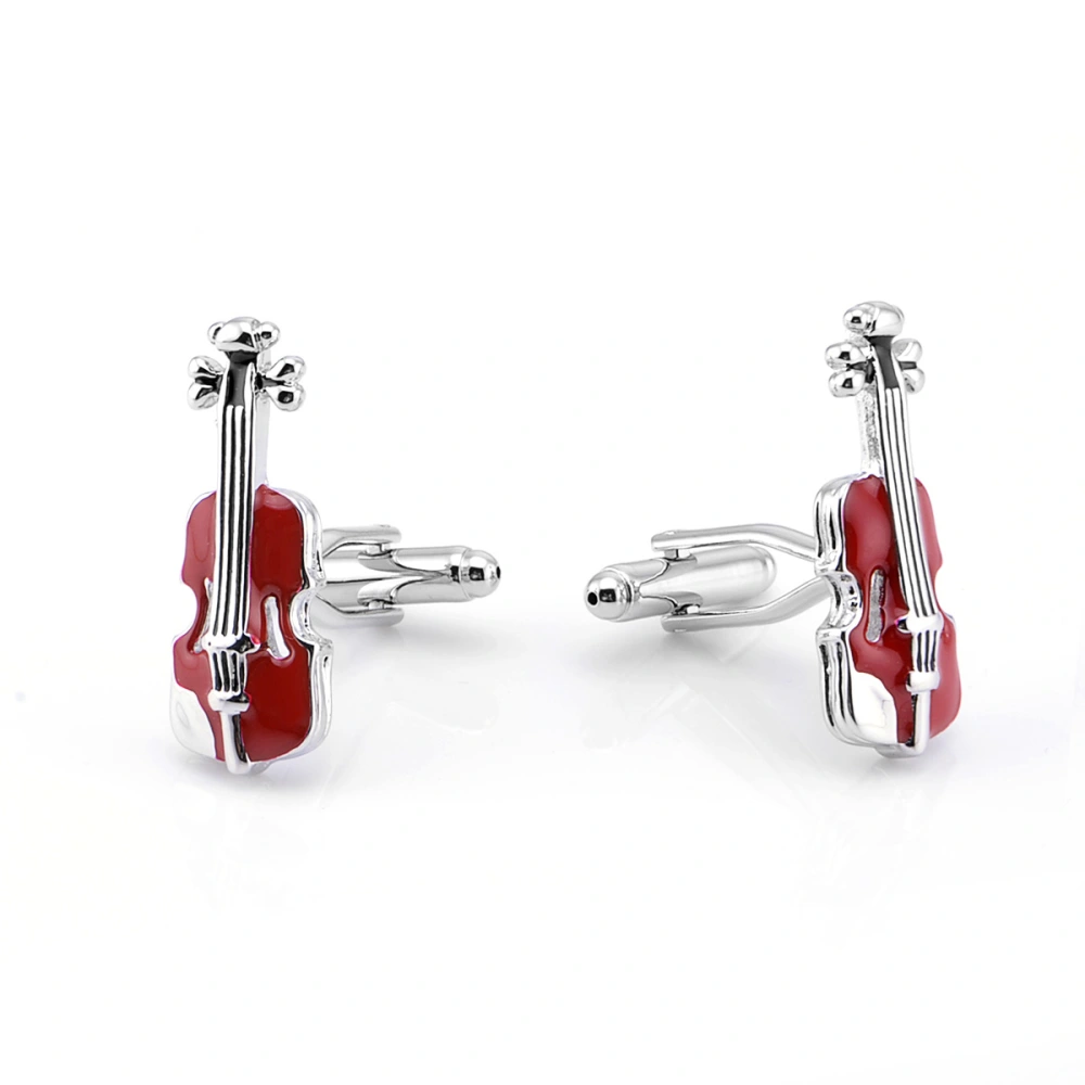 French High Quality Red Violin Cuff Music