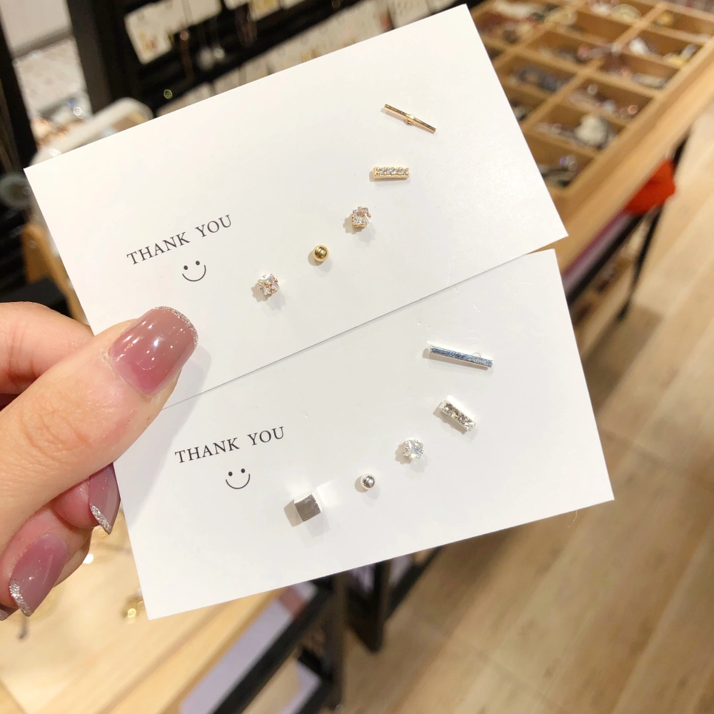 Silver Stud Set