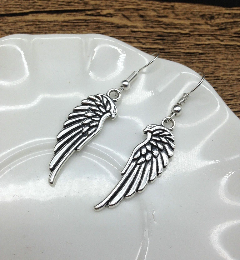 Angel wings earrings