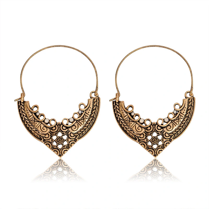 European And American Hollow Bohemian Earrings