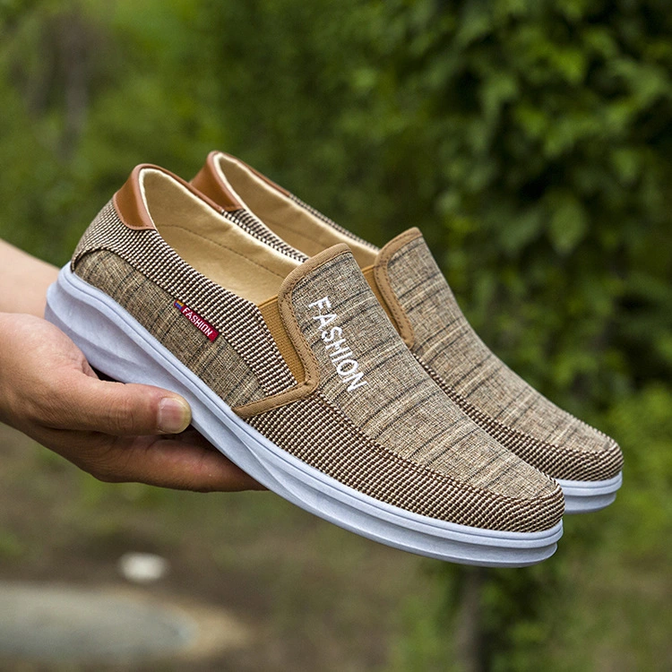 One foot lazy shoes men's cloth shoes
