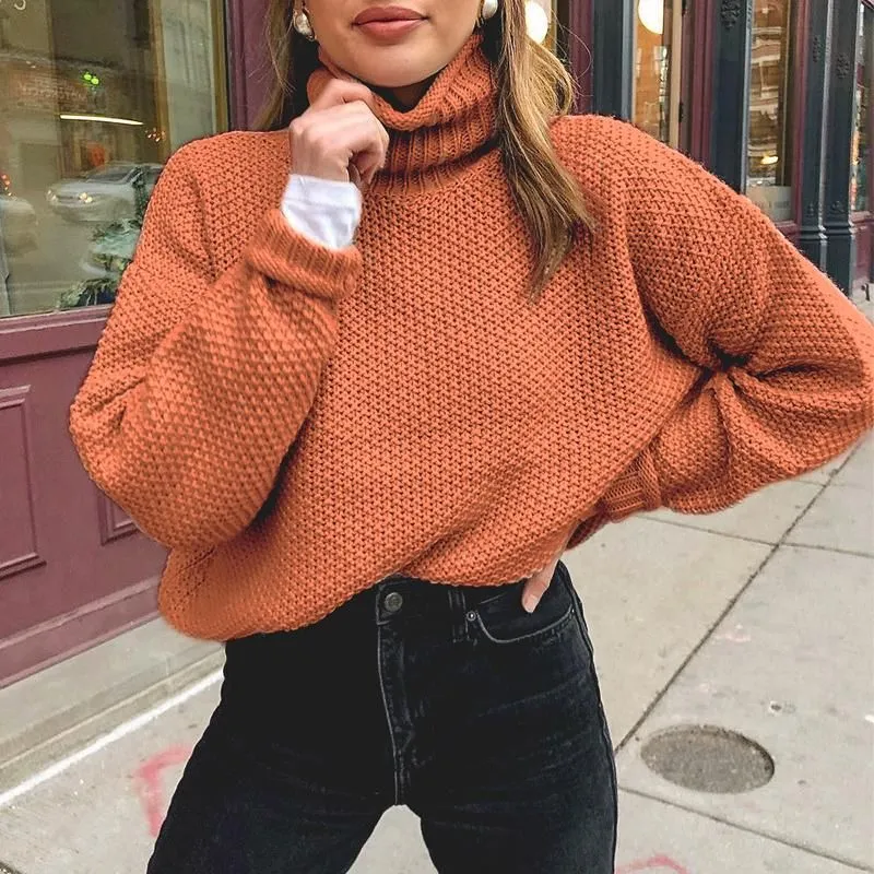 Turtle collar sweater