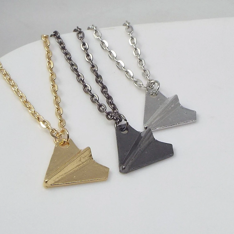 Small aircraft alloy pendant