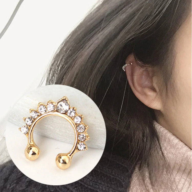 Ear clip ear stud