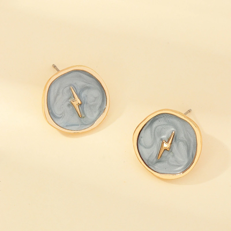 Lightning Stud Earrings