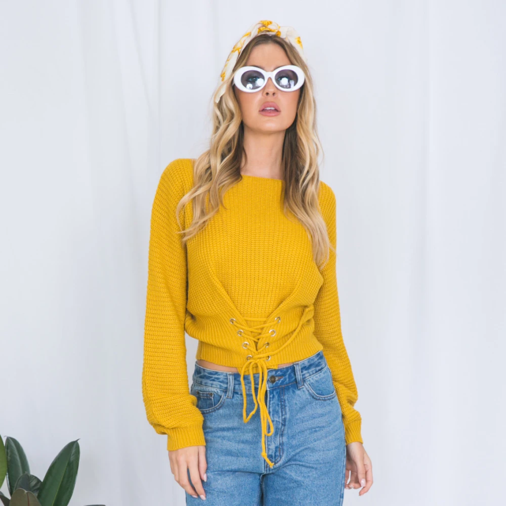 Women's short sweater