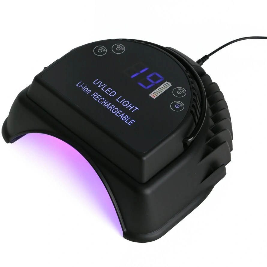 Wireless Charging LED Nail Lamp With Lithium Battery