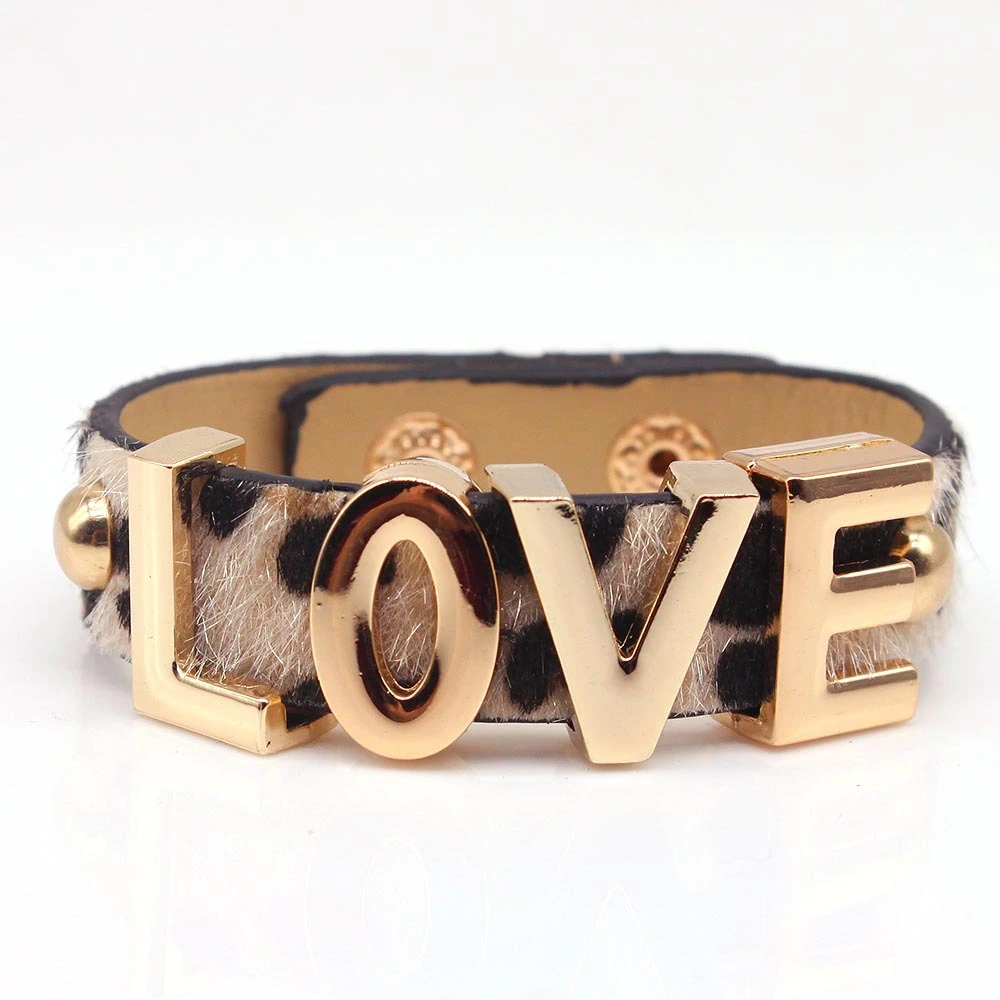 Exaggerated Nightclub Wild Personality LOVE Bracelet