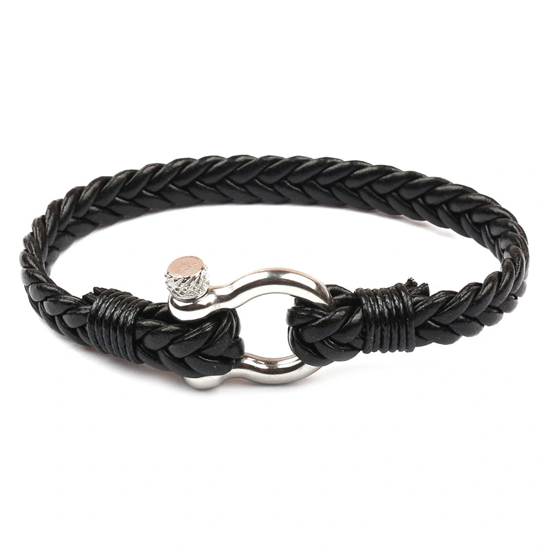 All Match Multi Layer Woven Men's Leather Bracelet