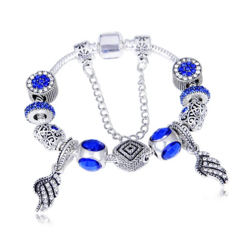 Deep Blue Cat Eyeball Bracelet