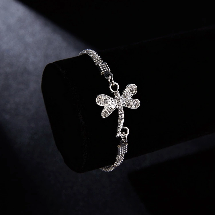 RINHOO 925 Jewelry Silver Color Bracelet s For Women Bracelet Fashion Wedding Banquet Bracelet S & Bangles Valentine''s Day Gift