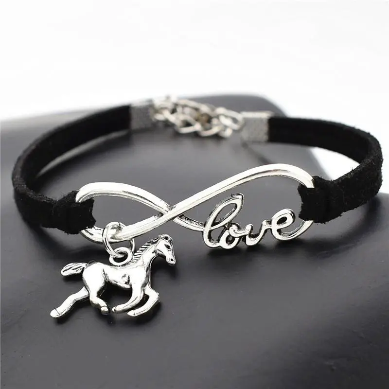 Infinity Love Horses Bracelet