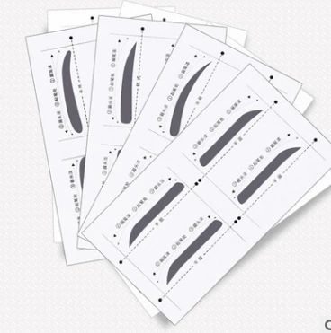Auxiliary tool for makeup tools for lazy thrush stickers