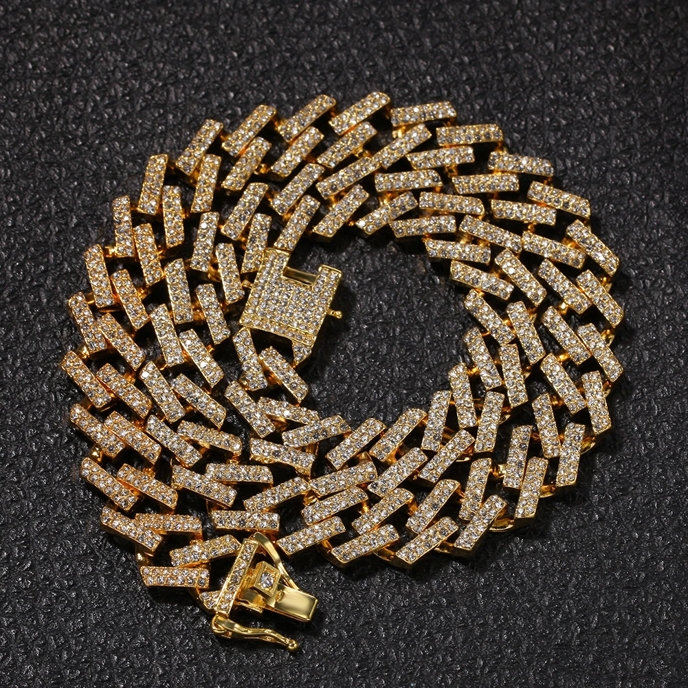 Blue Hip Hop Cuban Chain