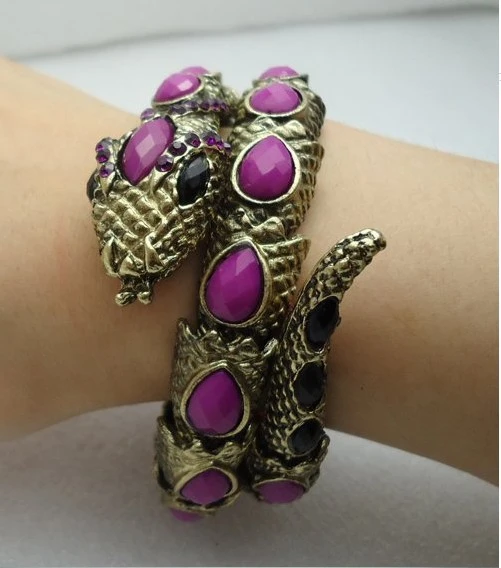 Multilayer snake-shaped bracelet bracelet