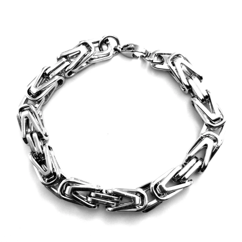 Geometric men's bracelet