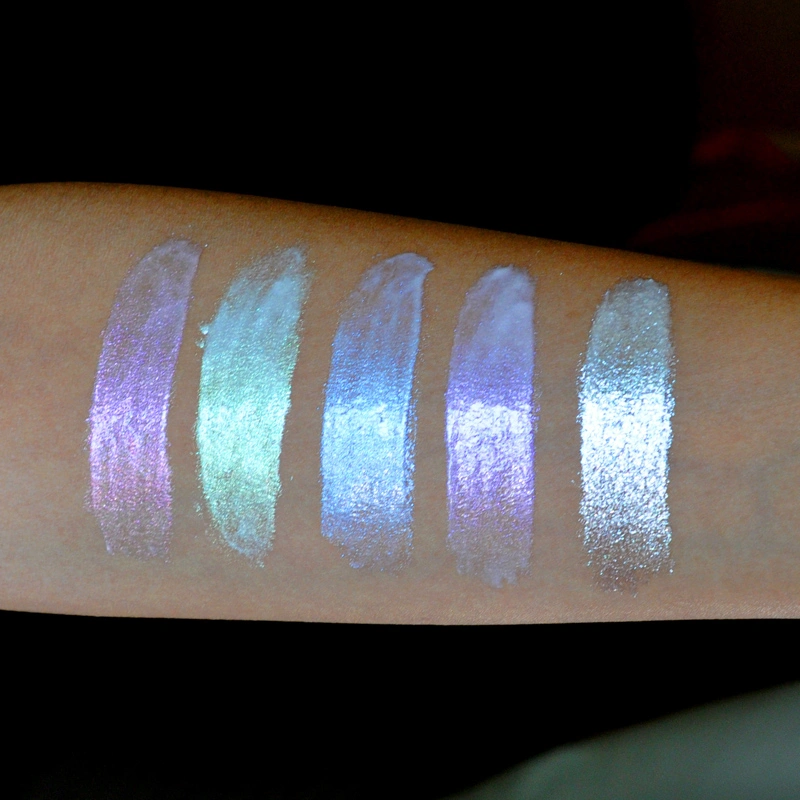 5 Colors Aurora Chameleon Highlighter 3D Shine Shimmer Eyeshadow Bronzer Contour Cream Rainbow Highlighting Beauty Cosmetics