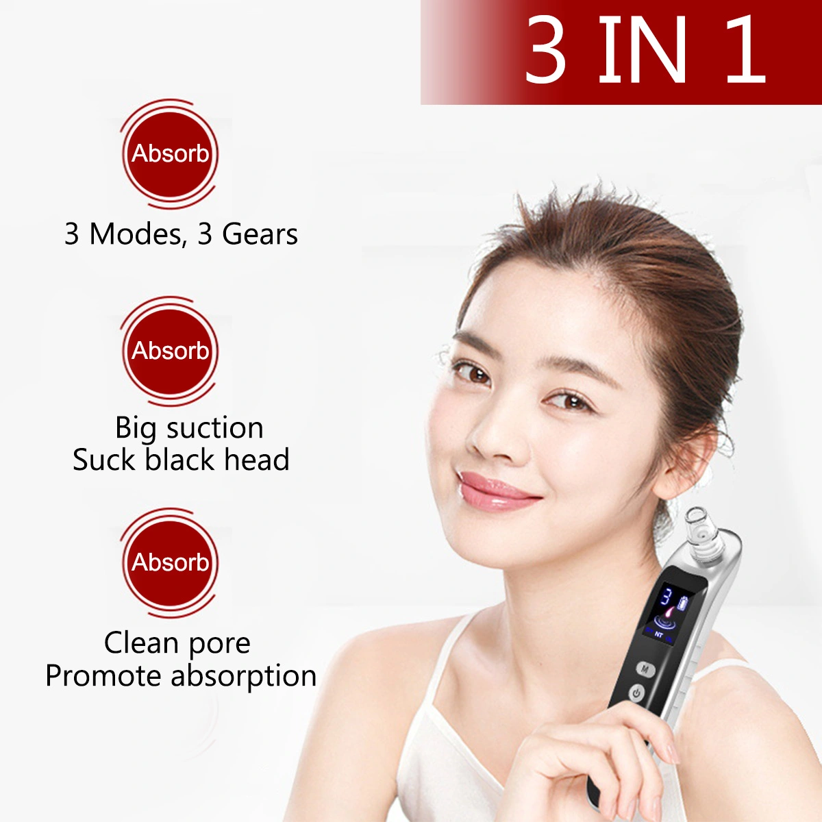 Electric pore removing acne instrument
