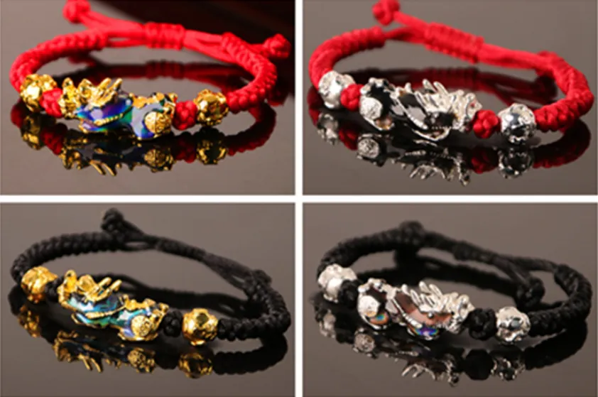 Thermochromic bracelet handmade woven men and women hand rope 3D plating Vietnam Sha Jin