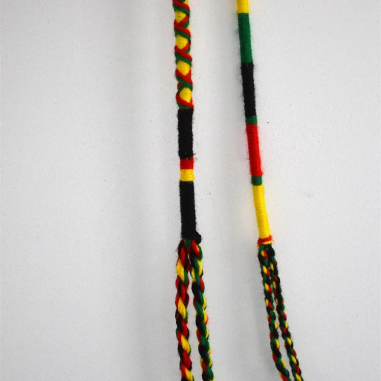 Punk ethnic style handmade cotton bracelet