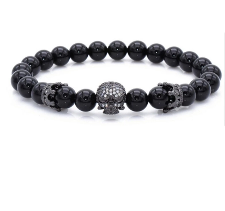 Natural Beads Strand Bracelet
