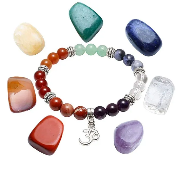 Yoga energy stone bracelet