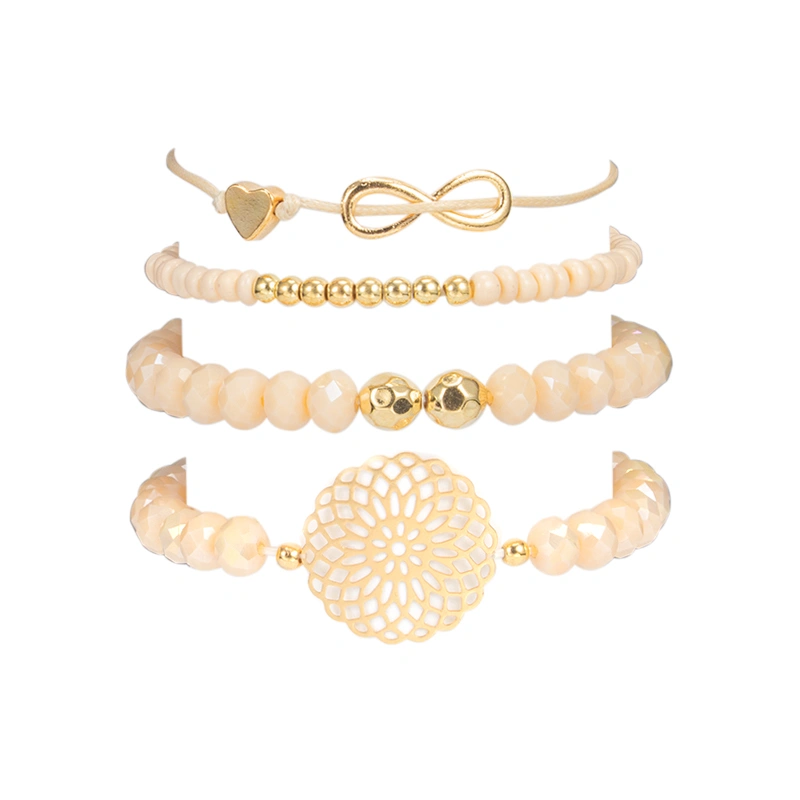 Bow beaded bracelet