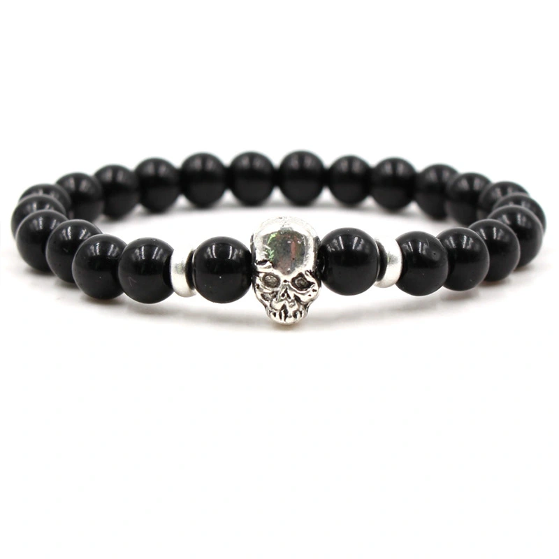 Lion head Buddha head leopard head elastic bracelet