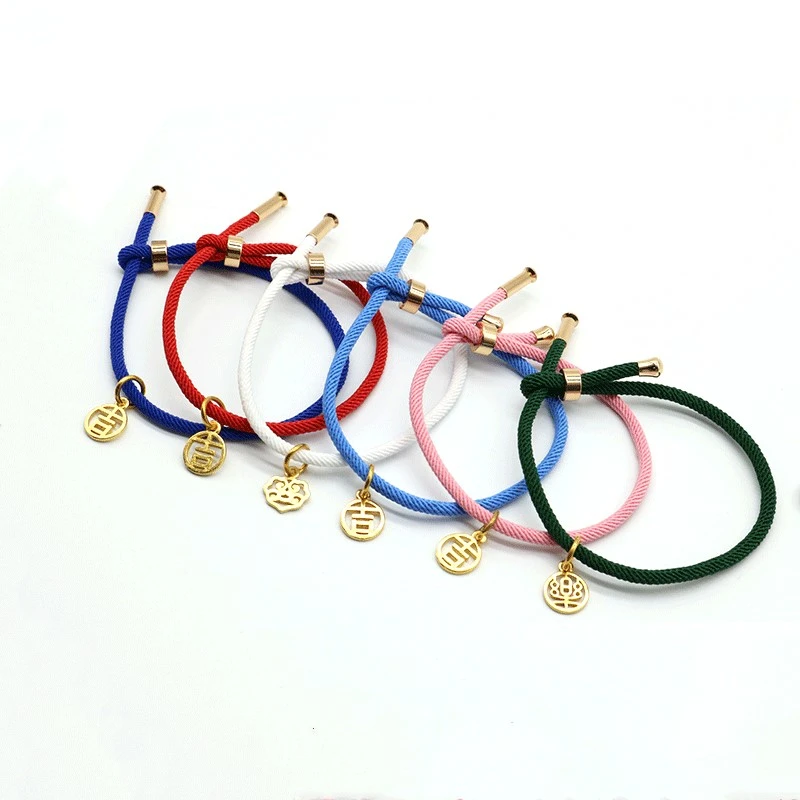 Korean version of 3d hard gold pendant Milan rope