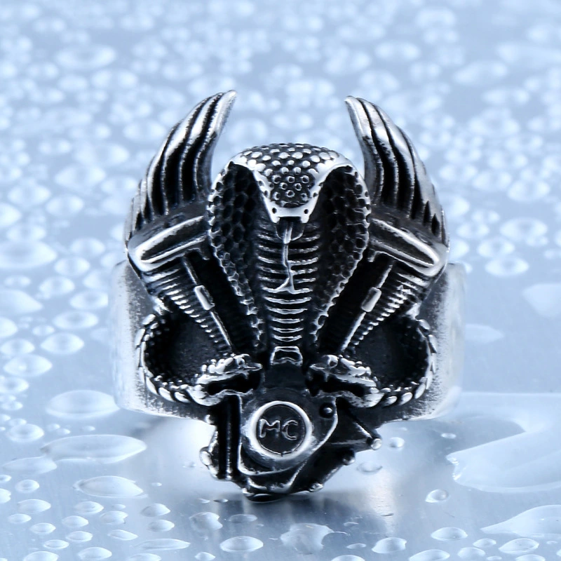 Stainless steel motorcycle ring