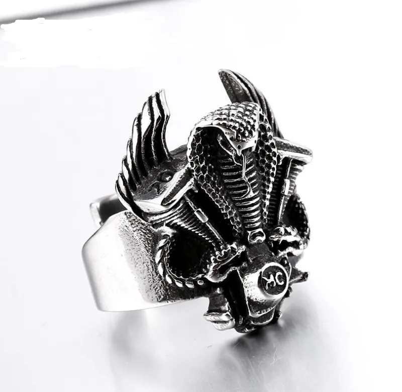 Stainless steel motorcycle ring