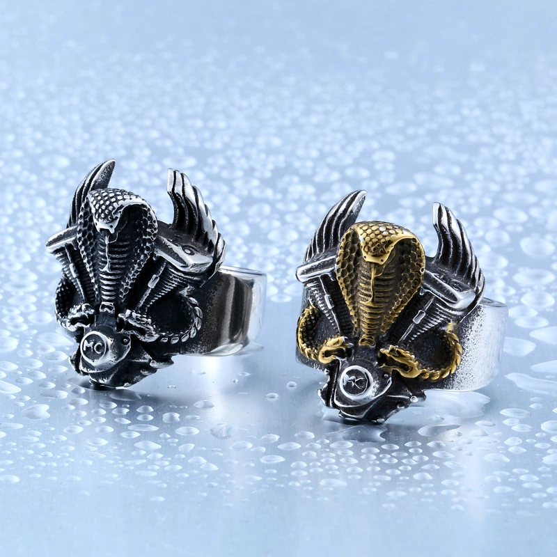 Stainless steel motorcycle ring