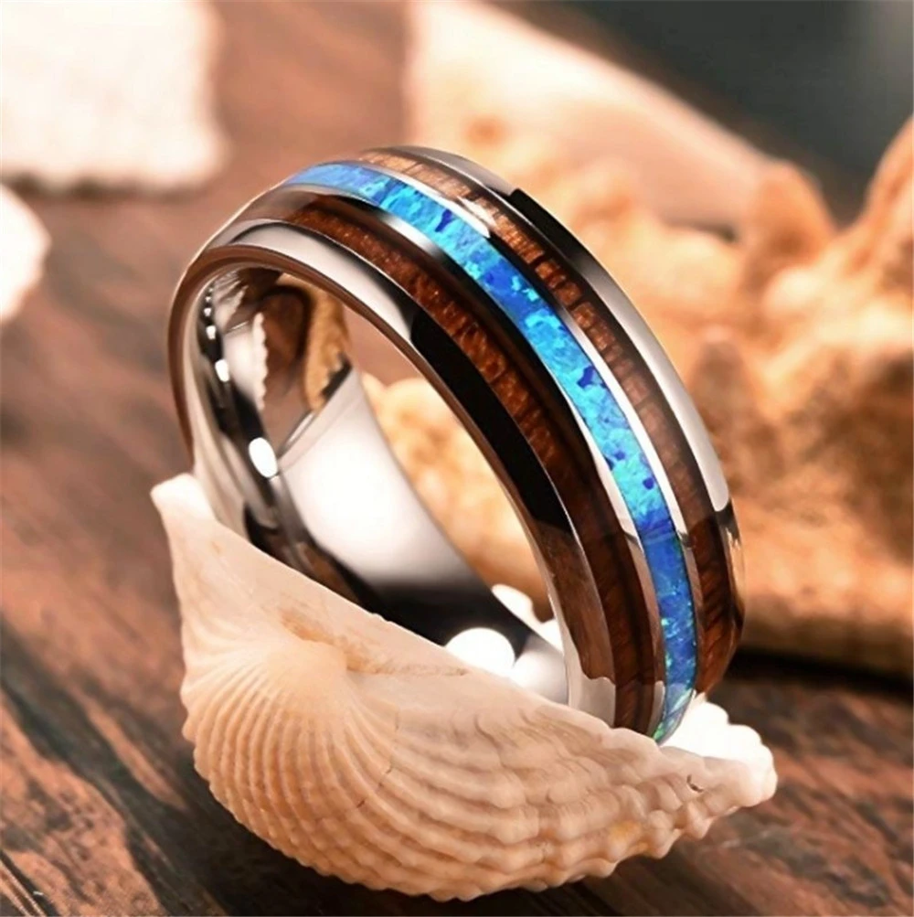 Ceramic tungsten steel ring