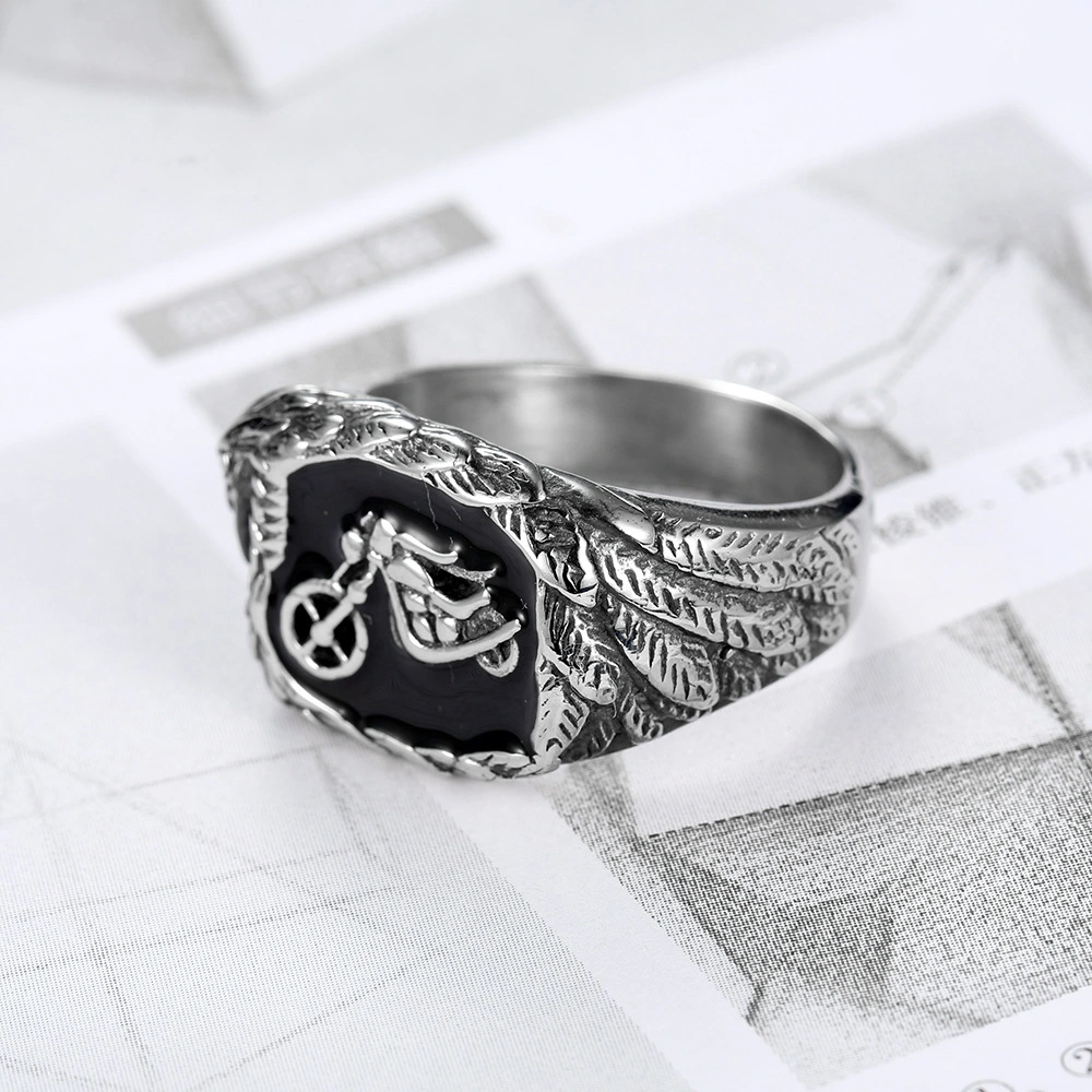 Personality Domineering Men Motorcycle Wind Motorcycle Eagle Ring