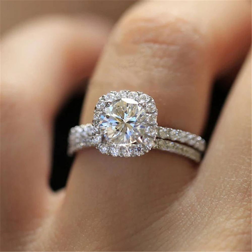European and American fashion heart and eight arrows ring
