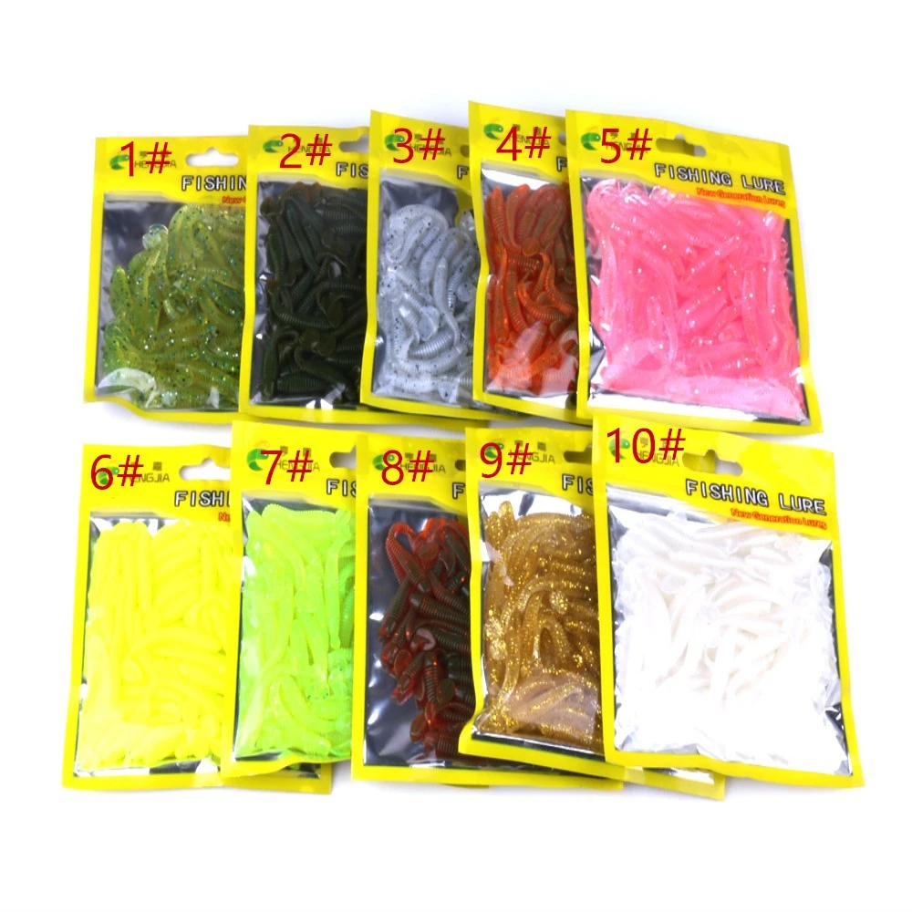 HENG JIA cross boundary electric business, fishing soft bait supplies, soft bait bags of T tail, soft bait and fishing gear