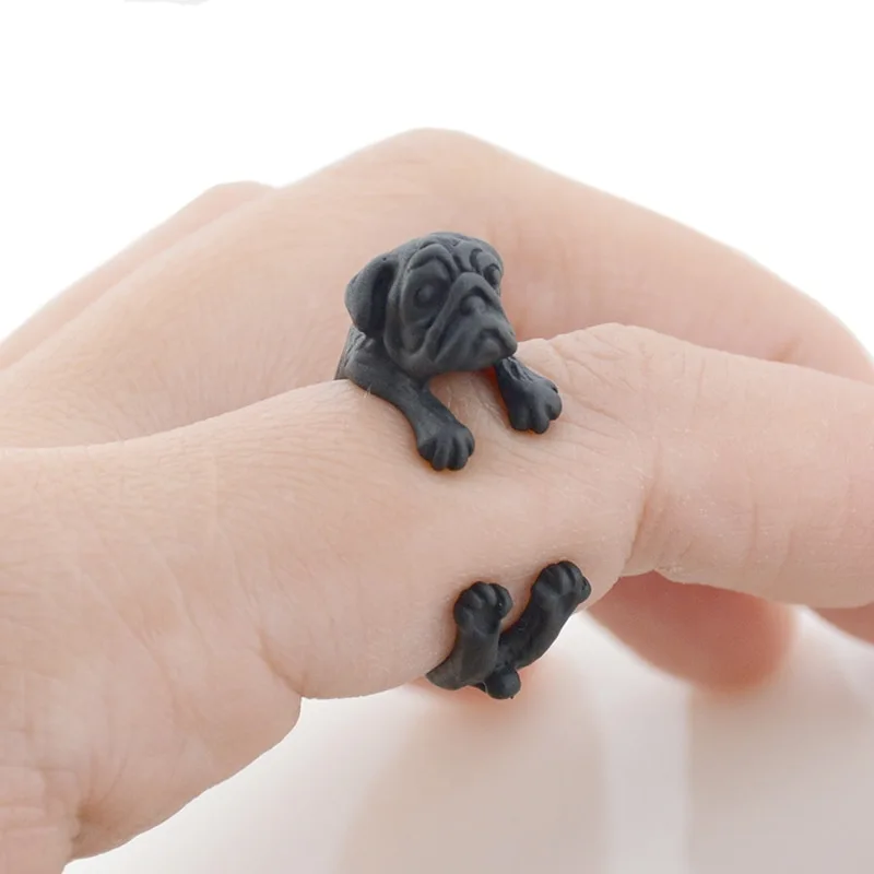 Pug Dog Shar Pei Ring