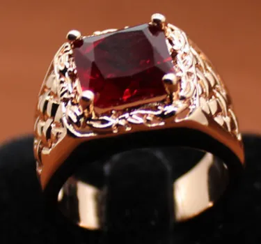 Ruby engagement ring