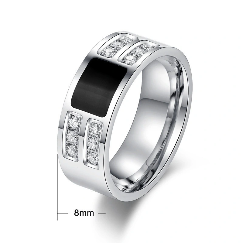Men's Zircon Ring