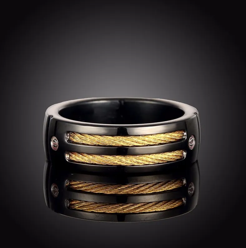 Titanium steel ring