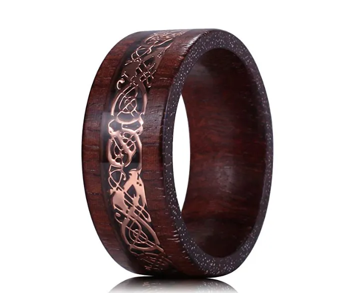 8mm Wood Ring