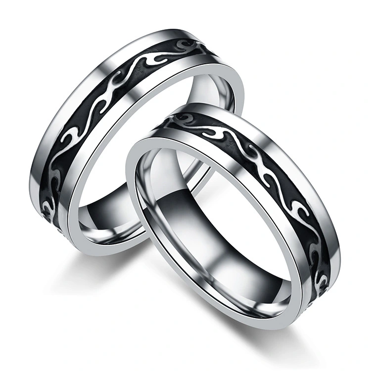 Men's Titanium Steel Vintage Ring
