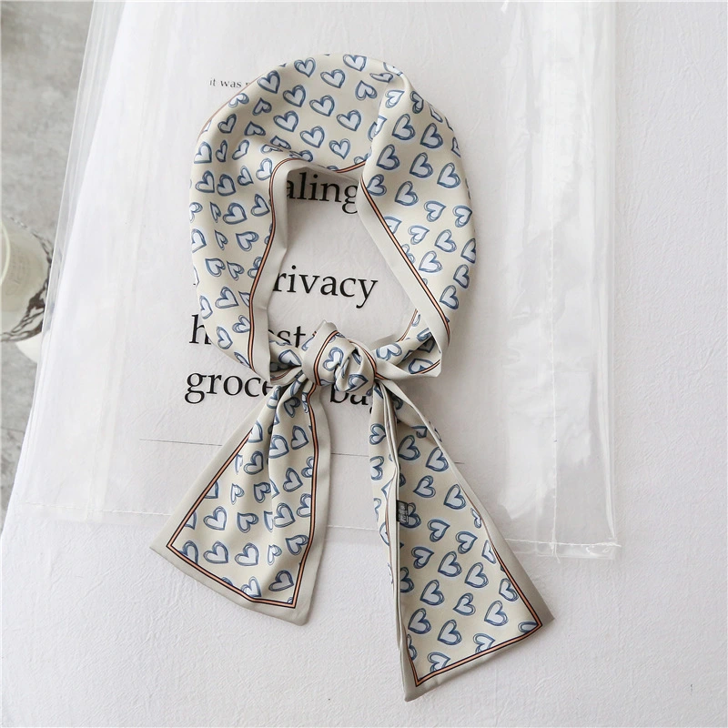 Double-sided small scarf