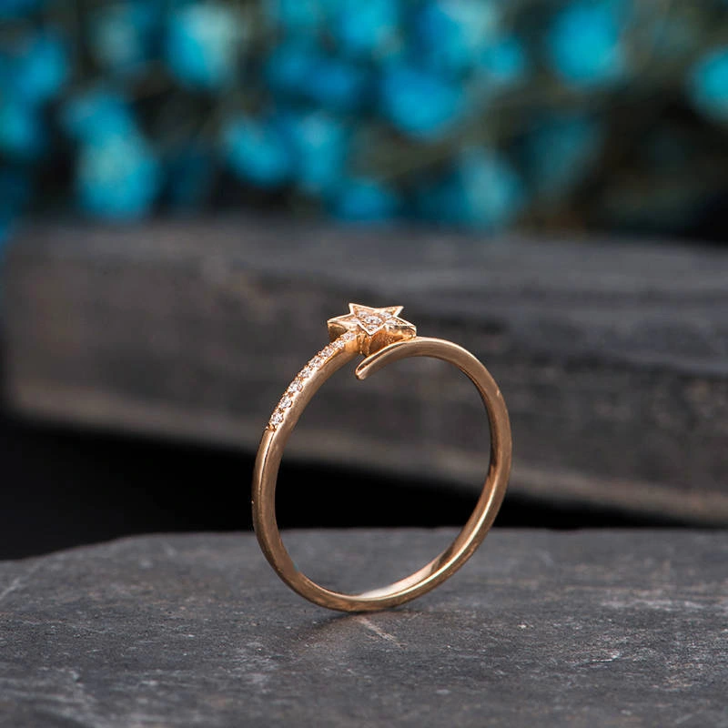 Fashion meteor ring