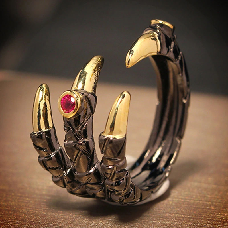 Dragon Claw Domineering Male Demon Ring