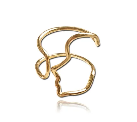 Face contour ring fashionable personality European and Americanring ring ring